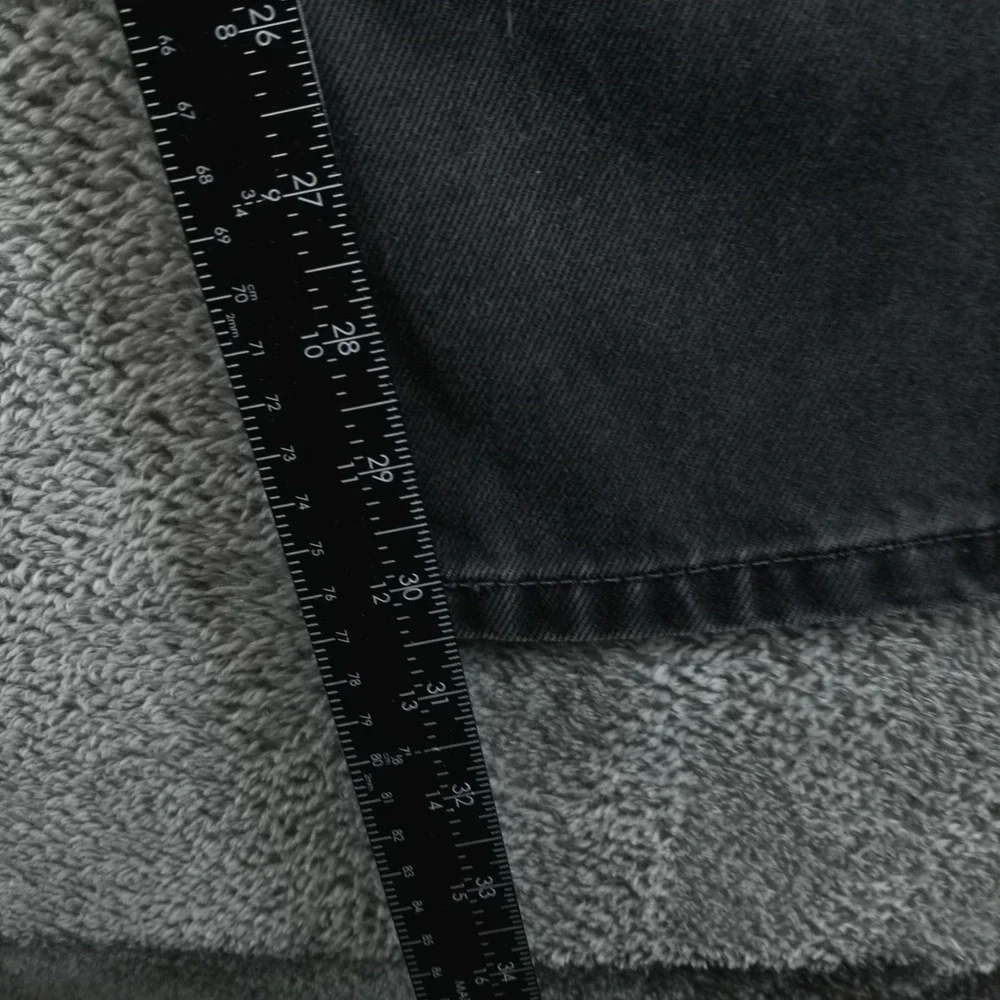 VTG Levis 550 Jeans Mens‎ 38x32 Black Relaxed Tapered 90s Made in Canada Denim